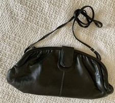 Black leather shoulder for sale  ST. IVES