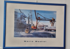 Litografia firmata mario usato  Livorno