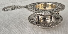 Teesieb vergoldet rose gebraucht kaufen  Albersweiler, Rinnthal, Silz