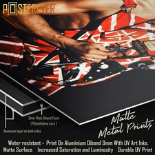 Pôster foto tributo remasterizado Eddie Van Halen lona metal arte de parede impressões comprar usado  Enviando para Brazil