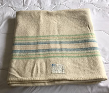 Vintage wool blanket for sale  CALLANDER