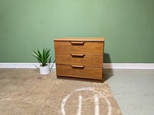 Vintage teak chest for sale  FAKENHAM