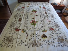 Toalha de mesa NOS TOALHA DE MESA algodão e poliéster MADEIRA PORTUGAL - 54" x 75" comprar usado  Enviando para Brazil