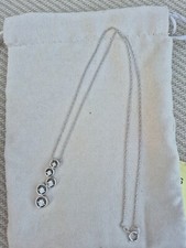Colar e pingente de diamante feito sob medida Journey fecho de anel de mola 14K WG comprar usado  Enviando para Brazil