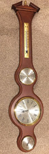 Antique wooden clock for sale  LONDON