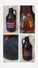 Garrafa Growler de vidro de café Dark Matter marrom 32 fl. Oz. EUA comprar usado  Enviando para Brazil