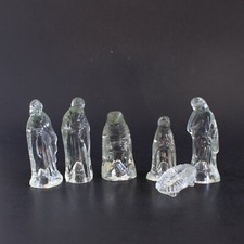 Christmas glass nativity for sale  South Jordan