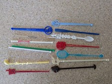 Vintage cocktail rührstäbche gebraucht kaufen  Versand nach Germany