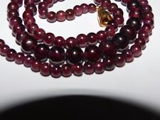 garnet rope necklace natural for sale  Wood Dale