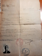 1947 fiume lasciapassare usato 1947 fiume lasciapassare usato  Caserta