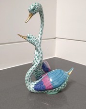 Herend pair swans for sale  Dallas