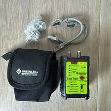 Testador de cabo de rede e AV tipo CA de rede para comunicações Greenlee comprar usado  Enviando para Brazil