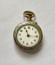 Antique enamelled hallmarked for sale  LONDON