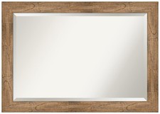 Brown bathroom mirror for sale  Brentwood