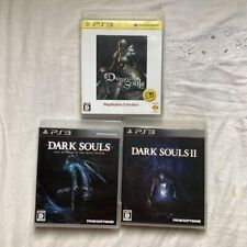 Lote de 3 PS3 Demons Souls e Dark Souls 1 e 2 PlayStation 3 Japão NTSC-J comprar usado  Enviando para Brazil