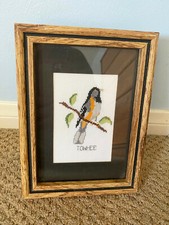 Towhee bird hand for sale  Del Mar