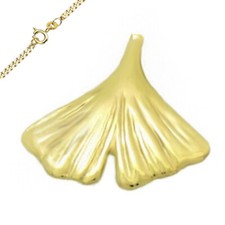 Anhänger großes ginkgoblatt gebraucht kaufen  Bad Wildungen