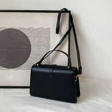 Bolsa tiracolo feminina minimalista alça superior bolsa aba cor sólida design simples comprar usado  Enviando para Brazil