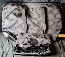 Coach black signature for sale  Hookstown