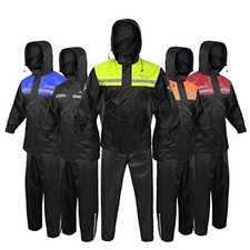 Regenanzug Regenkombi Regenjacke + Regenhose für Motorrad Roller Fahrrad comprar usado  Enviando para Brazil