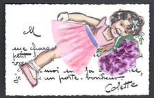 Carte postale colette d'occasion  Aramon