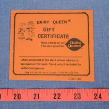 Dairy queen gift for sale  Pittsburgh