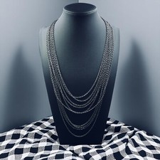 Layered dark silver for sale  North Port