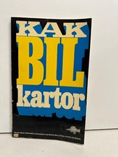 Kak Bil Kartor Atlas drogowy Sweeden Vintage na sprzedaż Kak Bil Kartor Atlas drogowy Sweeden Vintage na sprzedaż  Wysyłka do Poland