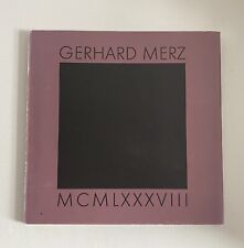 Gerhard merz mcmlxxxviii gebraucht kaufen  Köln