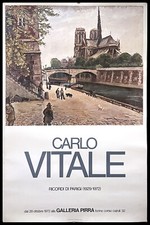 1972 manifesto poster usato  Italia