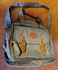 Bolsa de viagem Cherokee Outdoor Gear 14,5" x9" x14" marrom 2 alças e alça de ombro comprar usado  Enviando para Brazil