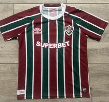 Camiseta Umbro Fluminense International Club Soccer 25’ Home pequena média, usado comprar usado  Enviando para Brazil