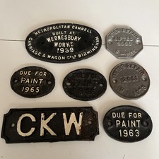 wagon plate for sale wagon plate for sale NOTTINGHAM