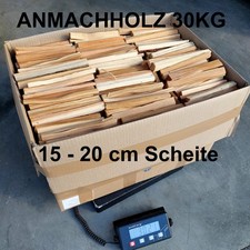 Anzündholz 30kg gespalten gebraucht kaufen  Wernberg-Köblitz