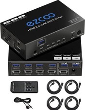 Interruptor USB 3.0 KVM HDMI 4 computador 1 monitor 4K 60Hz Spdif L/R tecla de atalho Edid- Sh comprar usado Interruptor USB 3.0 KVM HDMI 4 computador 1 monitor 4K 60Hz Spdif L/R tecla de atalho Edid- Sh comprar usado  Enviando para Brazil