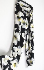 Nova Calça Carolina Herrera Seda Jacquard Perna Reta, Tamanho XL comprar usado  Enviando para Brazil