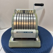 Hedman 950 Sentenel F & E Check Protection Co. Impressora de cheques para escritório e negócios, usado comprar usado Hedman 950 Sentenel F & E Check Protection Co. Impressora de cheques para escritório e negócios, usado comprar usado  Enviando para Brazil