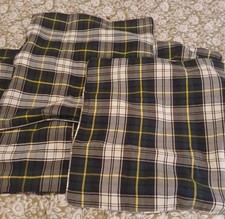 Green tartan cushion for sale  SOLIHULL