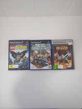 Lego Playstation 2 PS2 Pacote de Jogos Star Wars Batman Drome Racers Testado PAL comprar usado  Enviando para Brazil