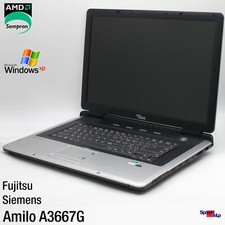 Notebook Fujitsu Siemens Amilo A3367G 40GB 1GB ATI RADEON X700 TVOUT Windows XP comprar usado  Enviando para Brazil