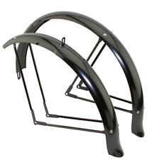 Conjunto de para-lama 26" balão padrão alargado 80mm preto fosco. comprar usado  Enviando para Brazil