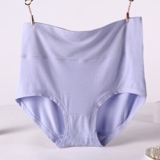 Calcinha lingerie sem costura cintura alta plus size feminina fibra de bambu , usado comprar usado  Enviando para Brazil