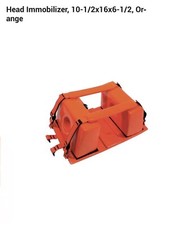 Usado, Imobilizador de cabeça MEDSOURCE MS-91000, laranja, vinil, 15" L 38G247 comprar usado  Enviando para Brazil