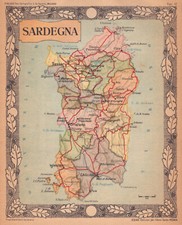 Sardegna mappa per usato  Milano