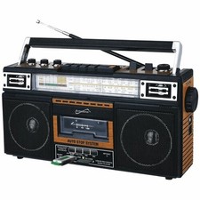 Rádio cassete USB madeira Supersonic SC-3201TBTWOD Bluetooth retrô 4 bandas [usado Sp, usado comprar usado  Enviando para Brazil