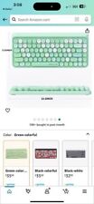 UBOTIE Teclado de Computador Bluetooth Portátil, Mini Compacto Sem Fio Retrô - Novo comprar usado  Enviando para Brazil