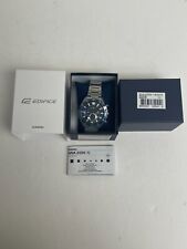 Casio EFV620D-1A2V, Relógio Edifice, Cronógrafo, Data, 100 Metros, Caixa de 50MM comprar usado  Enviando para Brazil