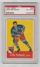 1957-58 TOPPS #60 ANDY BATHGATE, RANGERS, CLASSIFICADO PSA 6 EX-MT comprar usado  Enviando para Brazil