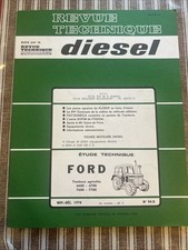 REVUE TECHNIQUE FORD 6600 6700 7600 7700 Tracteur Agricole comprar usado  Enviando para Brazil