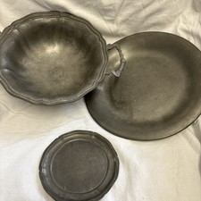 Pieces vintage pewter for sale  FAVERSHAM